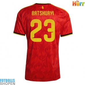 Billiga Belgien Michy Batshuayi #23 Hemmatröja VM 2026 Kortärmad
